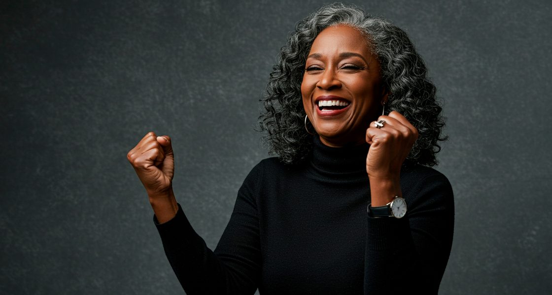 Heart health — active mature woman